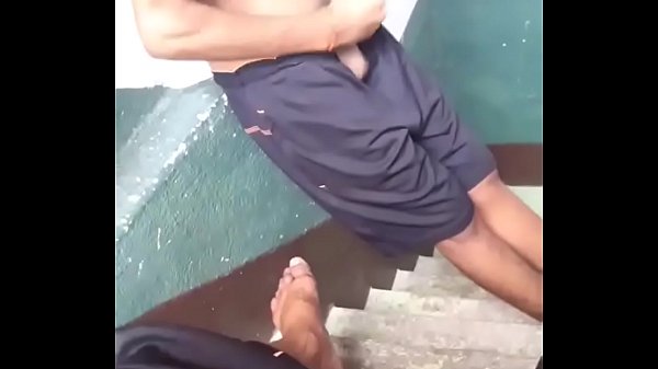 Desi young Haryana boys jerking off together