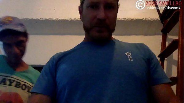 Mature straight guy eager to cum gets hand job while watching the porn he likes