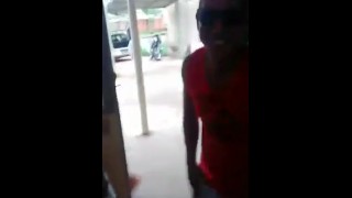 Straight grabbing his friend’s dick