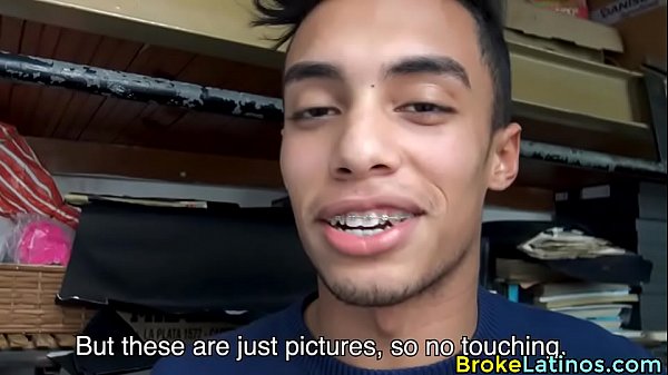Straight Latino With Braces Bareback Fucked