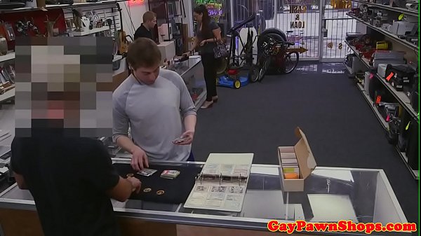 Pawn amateur spitroasted for cash