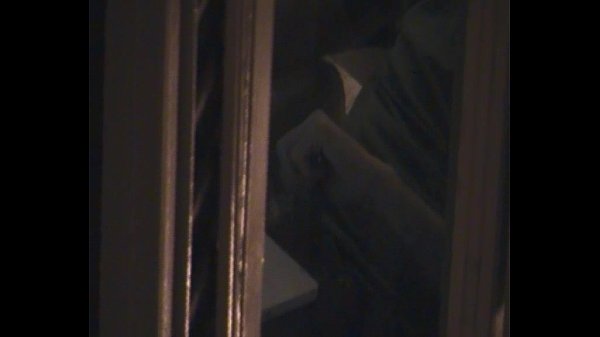 Spying wanker neighbor