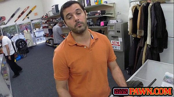 Guy jerks it for cash at pawnshop
