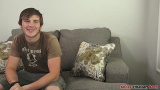 New Straight Guy: Jonny Cox – needs money even if it means fucking a guy