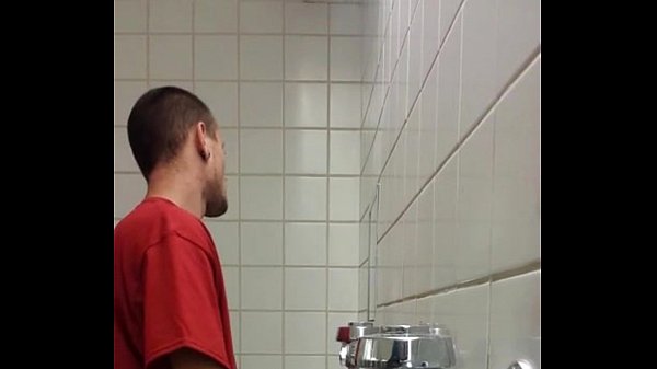 White boy caught pissing