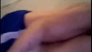 Two Boys In Shorts Have Cam Sex