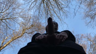 (18 y.o) Cute Boy Stroking His 9 inches Dick /OUTDOOR / School boy / Hunks