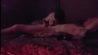 sucking my buddy in his camper