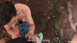 Czech Hunter – He caught his girlfriend cheating on him so he tries some fat cock