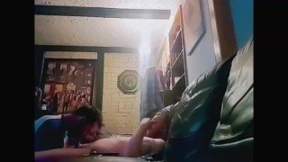 sucking my straight coworker again