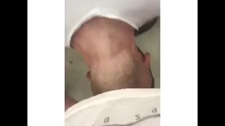 Trainer throat fucking me