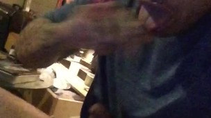 Blake Joseph jacking off with his big  fat dick