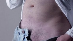 Hot and DIRTY latin trusted MECHANIC masturbates in front of camera.