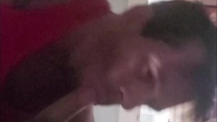 Daddy waking his  stepson up with a blow job  💦