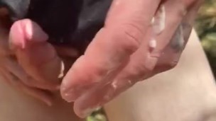 18 yo twink cums all over me in woods