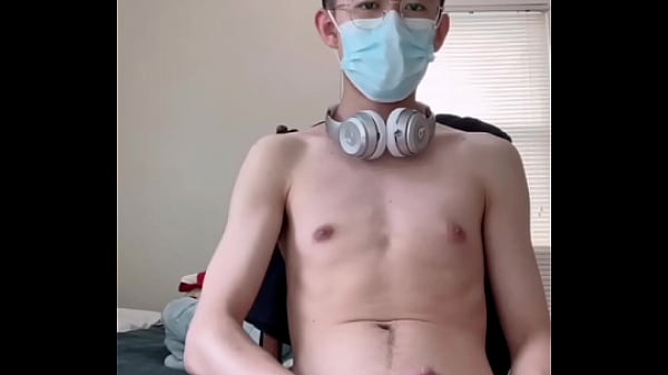 中国帅气小伙发射浓精