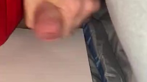 Desperate undercover secret wank in tent. Family snoozing nearby. Risky hot wank