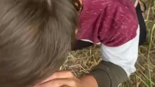 Farmboy suck my dick and make my cum