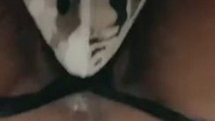 First Time Riding Dildo