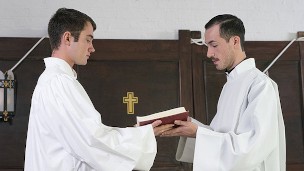 Innocent Altar Boy Mason Anderson Submits His Virgin Asshole To The The Kinky Priest – YesFather