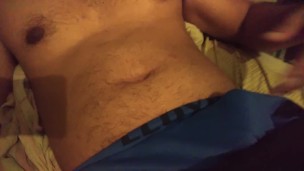 Relax in my bedroom with my penis