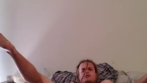 Solo masturbation dildo