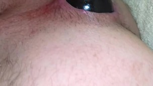 You can see inside my ass! – Inflatable ButtPlug