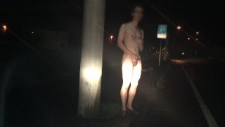 ♡変態メガネくんの いけない野外露出 おしっこ ジャンプ ２ ♡マーキングプレイ ♡友達募集中だよ♡