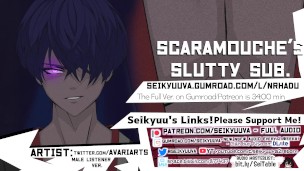 GENSHIN IMPACT – Scaramouche's SLUTTY Subordinate! Male LISTENER! Art: @Avariarts