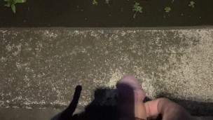 Japanese Schoolboy Outside Nude BigCock Pee Uncensored Amateur