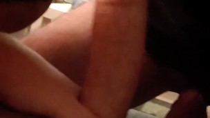 Stepdad fuck me bareback and cum inside me