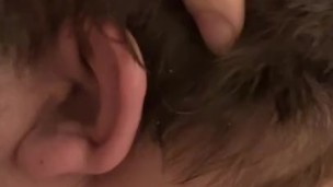 Gay boy sucking straight boy off