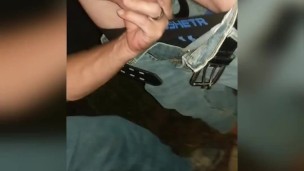 Fucking my boy on the trail ride..