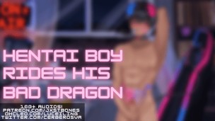 Jacking off while I ride a Bad Dragon // Dirty Talk Chaturbate VTuber NNN // Animation