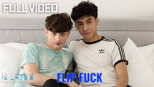 NastyTwinks – Flip Fuck – Zayne Bright Luca Ambrose take turns fucking each other bareback in bed – Full vid