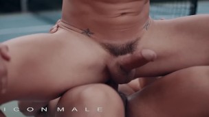 ICON MALE – Draven Navarro Takes Tennis Lessons With Instructor Andy Taylor Who Wants His Dick