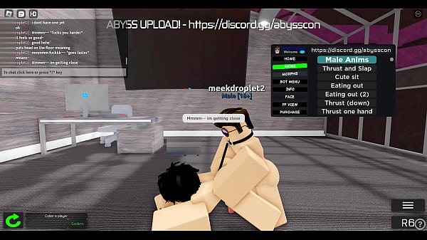 Pounding my gay Roblox Slut