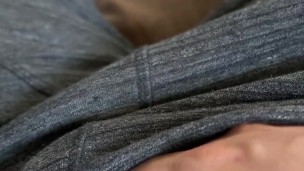 HOLDING IN A VERY DESPERATE PEE