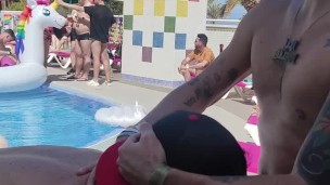 THE BOYS AT THE POOL WANT MY COCK!!! VIRAL VIDEO FROM TWITTER!!!!