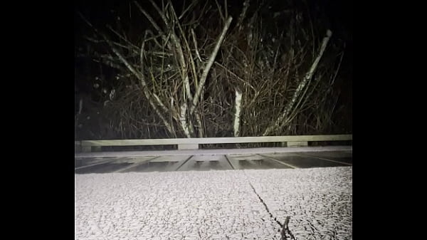 Twink Orgasm as Cars Drive By