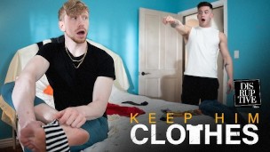 Hunk Caught Jerking Off into Roommate's Socks – DisruptiveFilms