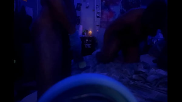 2 black men party and have fun