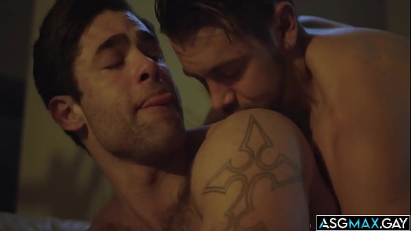 Dante Colle fucks his stepbrother Lucas Leons horny ass on the couch and roughly makes him moan loud