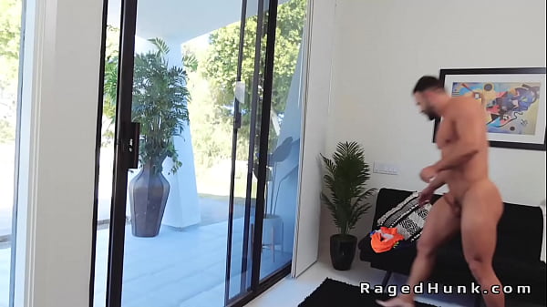 Gay models oral and anal hardcore sex after photo shooting