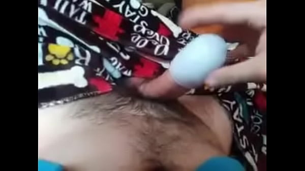 Jugando con mi verga