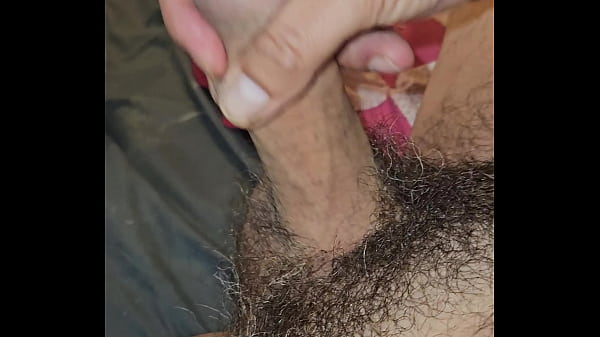 Stroking my thick uncut DILF cock. Comments welcome