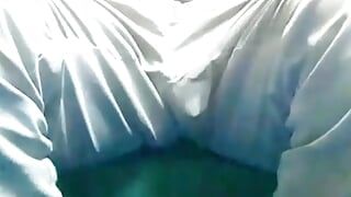 Asian boy masturbating hard