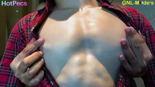 Hot Cute Asian guy getting sensual massage and nipple play!