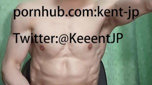 通話アプリで若いお兄さんにチン凸・射精する変態kent-jp　kent-jp his cock to a young man on a video call app