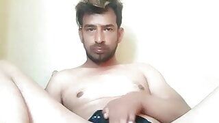 Asian boy masturbating